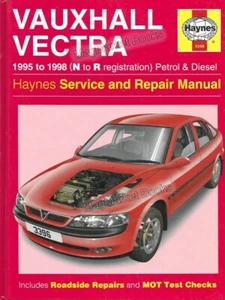 VAUXHALL VECTRA · HAYNES WORKSHOP MANUAL · N to R REG · 1995-1998 - Picture 1 of 1