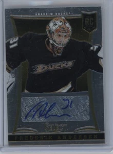 2013-14 Select Rookie Autograph #280 Frederik Andersen RC 124/399 *S6472 - Picture 1 of 2