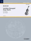 Koch: Easy Duets Vol. 2 by Various, Ed: Koch Book The Fast Free Shipping