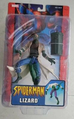 ¡NUEVA FIGURA DE ACCIÓN MARVEL SPIDER-MAN LAGARTO CON ROPA Y BOTE DE BASURA TOYBIZ! G2 Foto 1 de 2