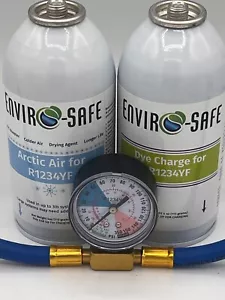 Envirosafe Arctic Air for R1234yf with Dye Charge R-1234yf, Gauge - Picture 1 of 5