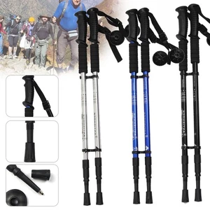 Trekkingstöcke Teleskop Wanderstöcke Walkingstöcke Wandern Nordic Walking Stöcke - Bild 1 von 14