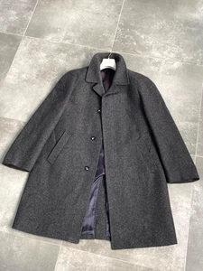 Men's SALKO LODEN Himalaya Wool Long Raglan Trench Coat Jacket EU 54-56 UK 44-46 - Picture 1 of 24