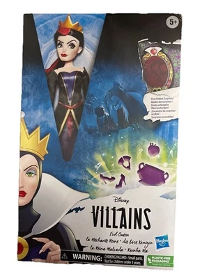 "Muñeca 11"" nueva en caja villanos de Disney Evil Queen de Hasbro Blancanieves" Foto 1 de 4