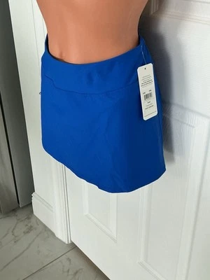Parte inferior de natación con falda azul talla pequeña Sunsets con mini pantalones cortos de natación adjuntos nuevos con etiquetas Foto 1 de 4