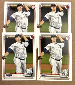 Tarik Skubal 2020 Bowman 1st Baseball Tigers Detroit Tigers Lot x4 - Bild 1 von 2
