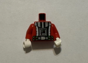 LEGO Santa Darth Vader Minifigure - 75056 Star Wars 2014 Holiday Torso Only - Picture 1 of 4