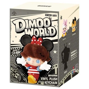[Auf Lager] POPMART DIMOO WORLD × DISNEY Serie - Vinyl Plüsch Schlüsselanhänger Box (VERSIEGELT) - Bild 1 von 15