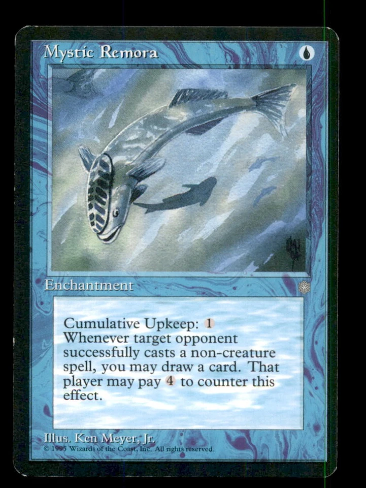 MTG Mystic Remora LP Light Play Ice Age [5190] - Image 1 of 1