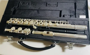 Estuche rígido de flauta con agujeros abiertos Yamaha YFL-282 y varilla de limpieza como nueva apenas jugada - Imagen 1 de 13