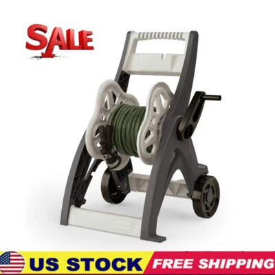 Carretel de mangueira Hosemobile 175 pés jardim mangueira de água suportes organizadores rodas - Imagem 1 de 4