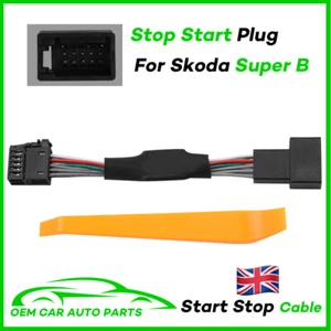 For VW Skoda Super B Auto Stop Start Cable Motor Eliminator Canceller Plug - Picture 1 of 8