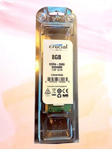 Crucial by Micron 8GB CT8G4SFS8266 (DDR4-2666) Memory (649528780065) - Picture 1 of 2