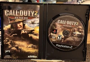 Call of Duty 2: Big Red One (Sony PlayStation 2, PS2, 2005) - Picture 1 of 3