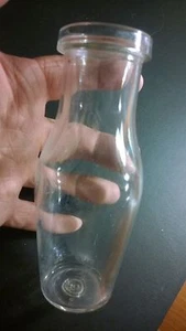 Rare Vintage MINI "VASELIKE" Milk Bottle? - Imagen 1 de 4