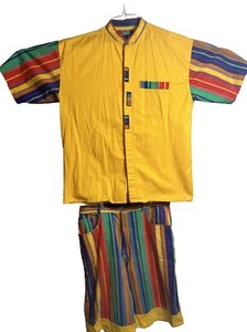 Traje De Colección Años 90 Deadstock City Rap Línea Limitada Hip Hop Dos Piezas Talla XL - Imagen 1 de 10