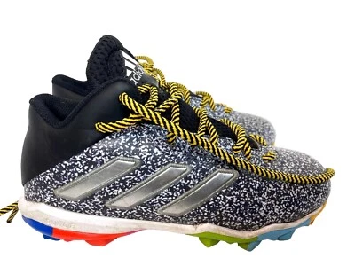 Adidas Kids Football Shoes Size 2.5 Youth Black Freak - Image 1 of 4