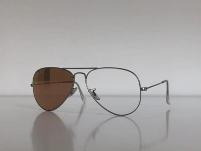 Gafas de sol Ray Ban RB 3025 019/Z2 Aviator grandes de metal rojo bronce 58-14 2N Foto 1 de 4