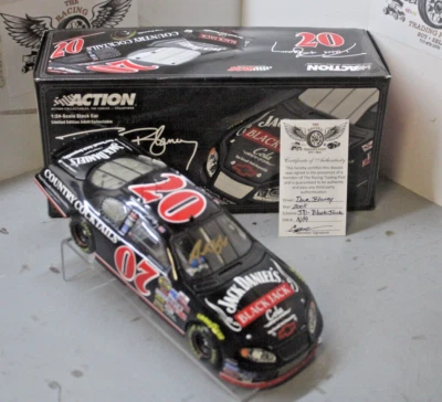 2005 Dave Blaney Jack Country Cocktails 1/24 Action NASCAR Diecast Autographed - Image 1 of 2