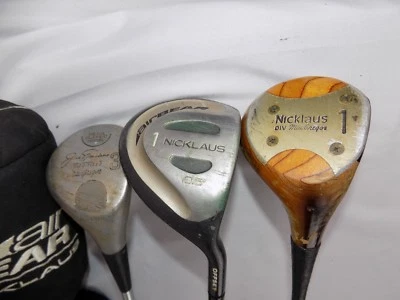 Nicklaus Air Bear 11 pc Golf Set RH 3-9 Iron PW 10.5* Macgregor 1, 3 Golf Driver - Image 1 of 4