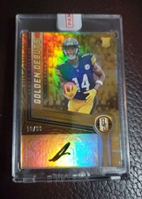 2022 Panini Gold Standard Golden Debuts George Pickens Rookie Auto #'d 10/99