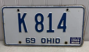 1969 Ohio License Plate - Picture 1 of 4