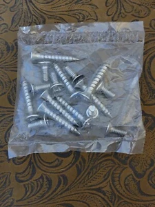 Tornillos de bisagra de puerta comerciales de acero inoxidable - madera #12 1-1/4" y metal 12-24 1/2" 8ea ஔ - Imagen 1 de 1