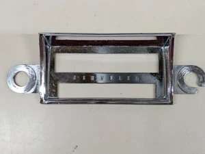 1966 CHRYSLER RADIO BEZEL OEM #2497805 NEW YORKER NEWPORT 300 MOPAR 2497805 - Picture 1 of 6
