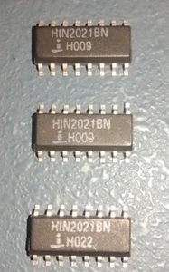 Renesas HIN2021BN RS-232 Xmitter/Receiver IC/Lots of 3/NOS/16 pin SOIC(SMT) - Picture 1 of 3