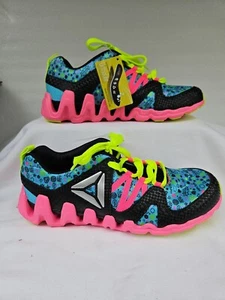 REEBOK Zigtech Size 6 Ortholite Hot Pink Running Cross Training Sneaker Women - Picture 1 of 11