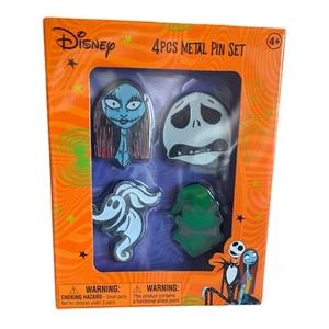 Disney The Nightmare Before Christmas Metall Pin Set NEU Jack Sally Oogie Boogie - Bild 1 von 5