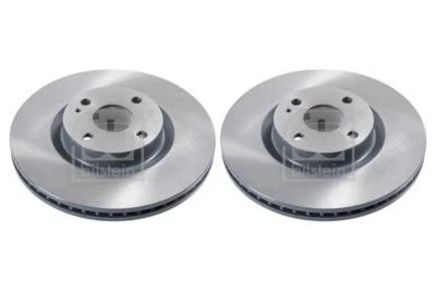 Pair of Front Brake Discs FOR MAZDA MX-5 ND 2.0 15->20 Febi - image 1 of 4