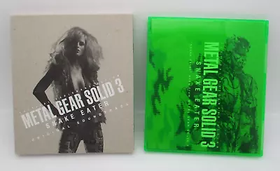 CD Métal Gear Solid 3 Bande Originale & Serpent Solvant Song De MGS3 Japan 2CD - Image 1 of 4