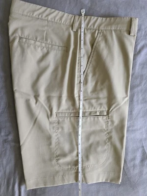 Jack Nicklaus 34 Caqui Hombre Frente Plano Carga Poliéster Nuevo Sin Etiqueta. Foto 1 de 4