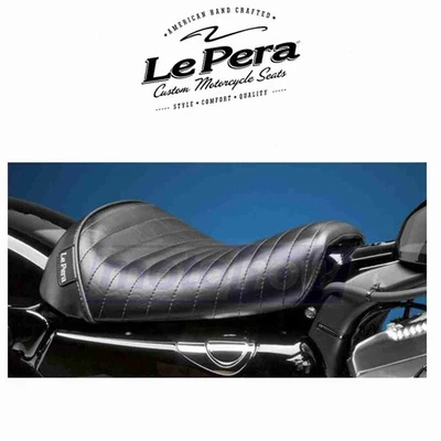 Le Pera Bare Bones Solo Seat for 2010-2020 Harley Davidson XL883N Iron 883 - qb Foto 1 de 4