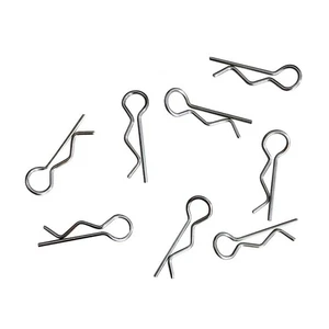 8pcs Body Shell Clips Pin Aluminum Metal for 1/16 Scale RC - Picture 1 of 1