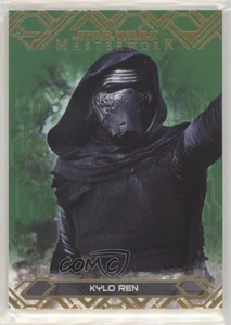 2017 Topps Star Wars Masterwork Green 63/99 Kylo Ren #66 0s3 - Picture 1 of 3