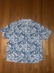 Camisa Tommy Bahama Para Hombre 3XL Nova Wave Playa Floral Seersucker - Imagen 1 de 8
