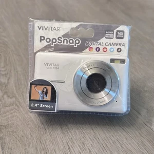 Cámara digital VIVITAR PopSnap - blanca - 44 MP 1080 HD 16x zoom VEC S124 - Imagen 1 de 11