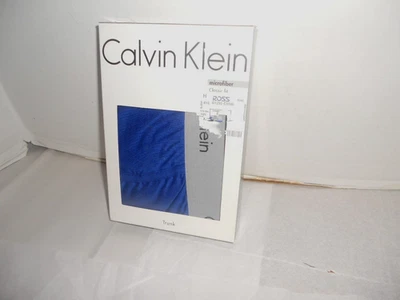 Baúl Calvin Klein extra grande (40-42) azul con banda gris Weasit NOS Foto 1 de 2