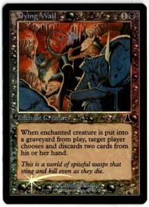 Magic Urza's Destiny 1999: #58/143 Dying Wail Common Foil TCG Karte, unbespielt - Bild 1 von 1