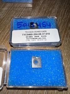 TEC920-00460-0408 60 GRADOS R.005R R.010 PCD PUNTA CARBURO CTRL 12913 051618 CANTIDAD 1 - Imagen 1 de 2