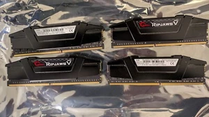 G.SKILL Ripjaws V Series 32GB (4 x 8GB) RAM DDR4 4400 (PC4 35200) - Picture 1 of 1