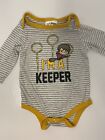 6-9 Month Harry Potter I’m A Keeper Infant One Piece Snap Shirt Baby Clothes