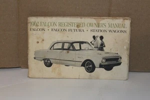 1962 Ford Falcon Owner's Manual Good Pre-owned Condition - Picture 1 of 2
