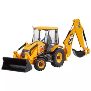 Britains 43343 JCB 3CX SiteMaster Plus Backhoe Loader 1:32 Scale Model Digger - Picture 1 of 4