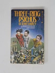 JOHN SHIRLEY SIGNED 1ST - Three-Ring Psychus - Foto 1 di 5
