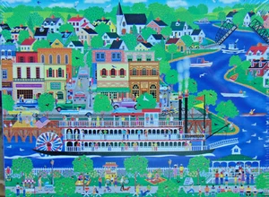 PUZZLE...JIGSAW...FROST...Lady Of The River...500.Pc..Sealed - Picture 1 of 1