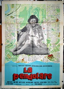 manifesto 4F film LA PENDOLARE - ELLE COURT LA BANLIEUE Marthe Keller 1973 - Picture 1 of 1