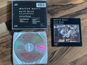 MANFRED MANN'S EARTH BAND CRHIS THOMPSON Criminal Tango 1986 UK CD album - Foto 1 di 4